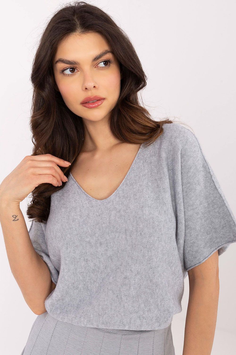 Short sleeve sweater model 209992 Italy Moda